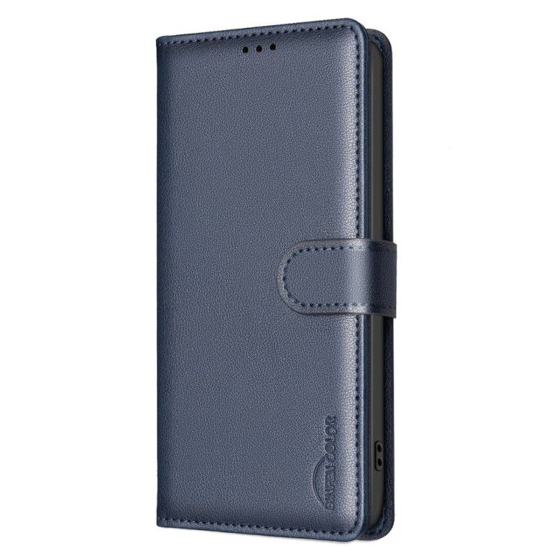 Leren Hoesje Voor Realme 14 Pro 5g Klassiek