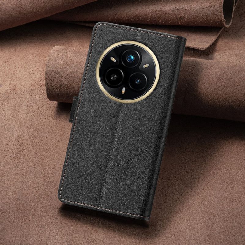 Leren Hoesje Voor Realme 14 Pro 5g Klassiek