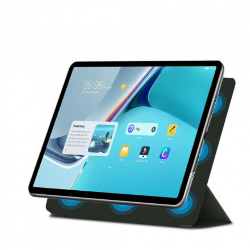 Smart Case Huawei Matepad 11 (2021) Kunstleer Ontwerp