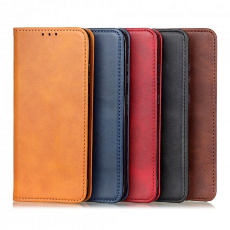 Folio-hoesje Voor Moto G50 Splitleer