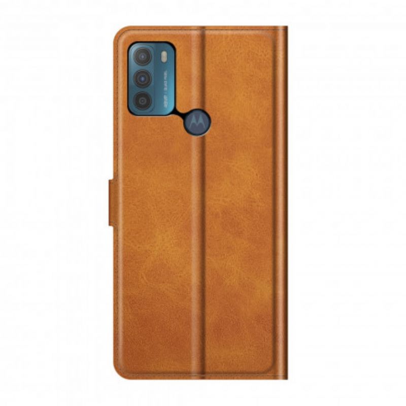 Leren Hoesje Moto G50 Stijl Lederen Ontwerp Bescherming Hoesje