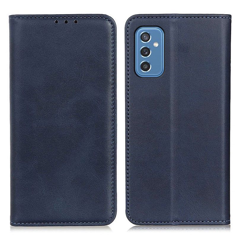 Bescherming Hoesje voor Samsung Galaxy M52 5G Folio-hoesje Elegant Leer