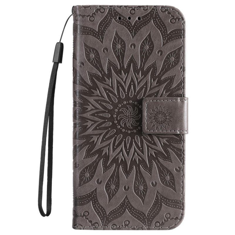 Flip Case voor Samsung Galaxy M52 5G Oosterse Mandala