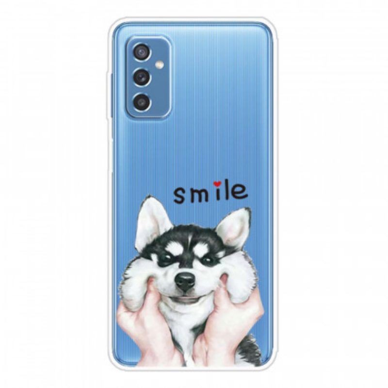 Telefoonhoesje voor Samsung Galaxy M52 5G Wolf Knuffel