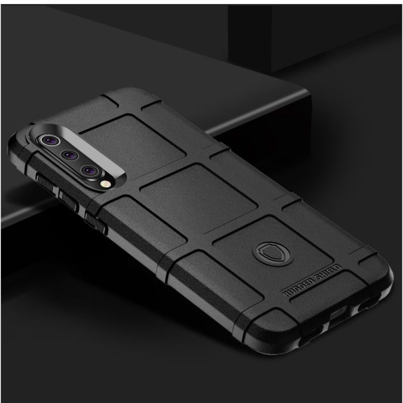 Case Hoesje Xiaomi Mi 9 SE Grijs Zwart Telefoonhoesje Robuust Schild