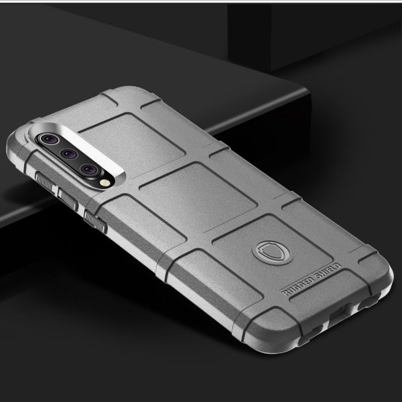 Case Hoesje Xiaomi Mi 9 SE Grijs Zwart Telefoonhoesje Robuust Schild