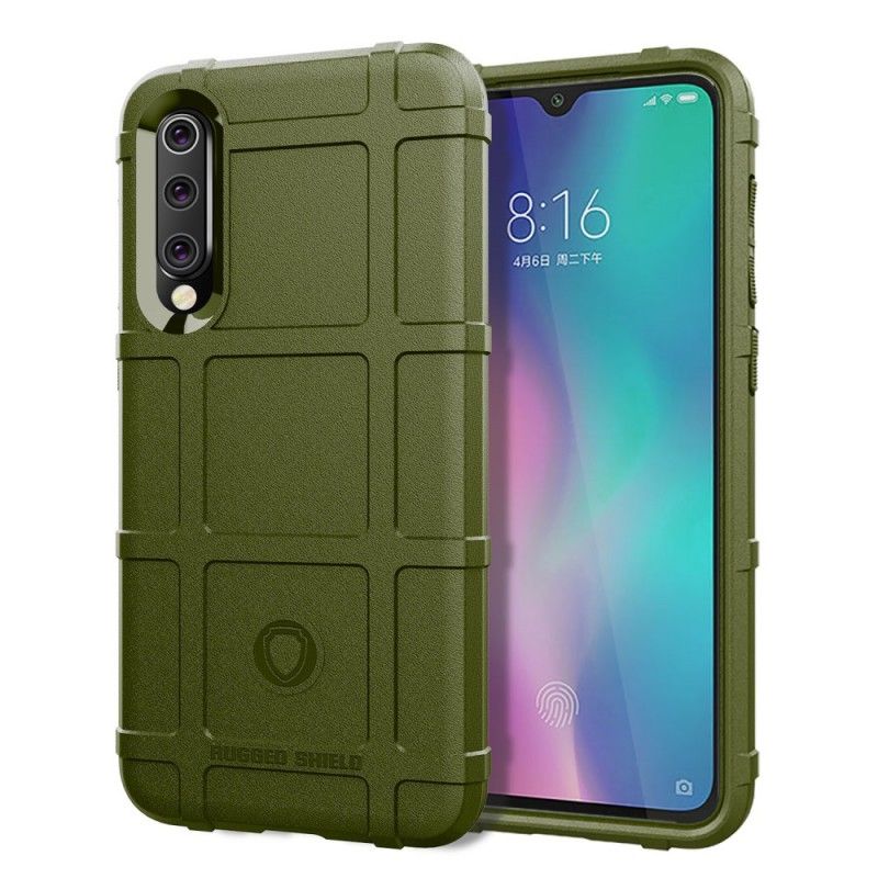 Case Hoesje Xiaomi Mi 9 SE Grijs Zwart Telefoonhoesje Robuust Schild