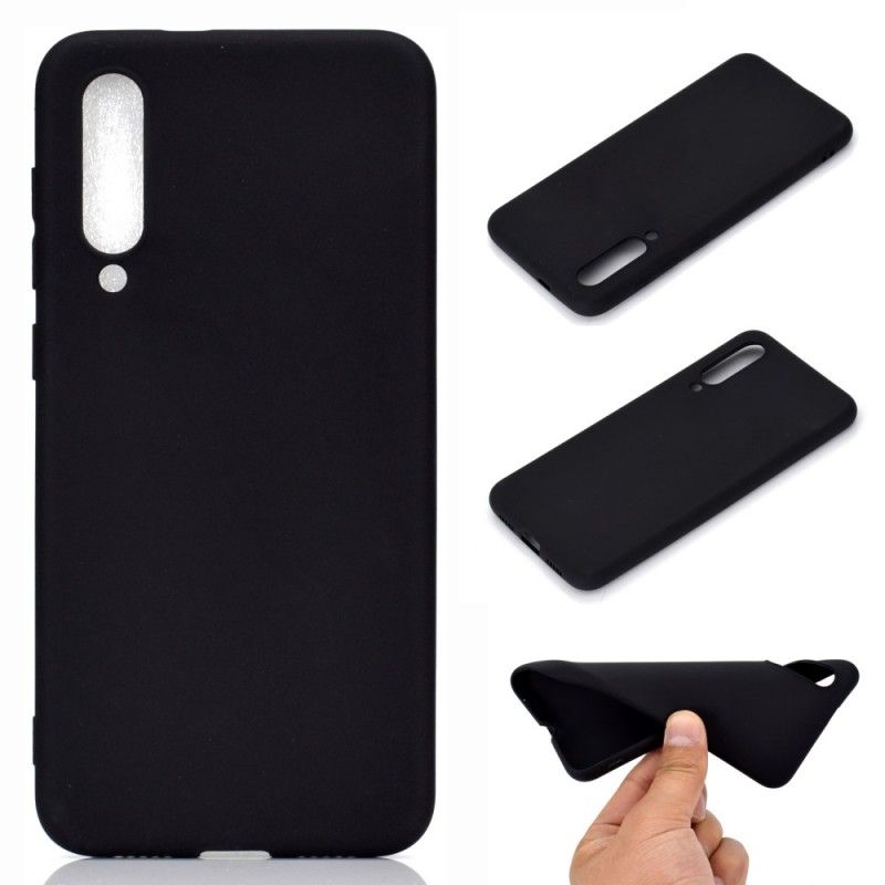 Case Hoesje Xiaomi Mi 9 SE Wit Zwart Telefoonhoesje Siliconen