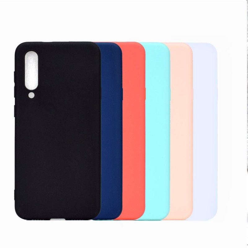 Case Hoesje Xiaomi Mi 9 SE Wit Zwart Telefoonhoesje Siliconen