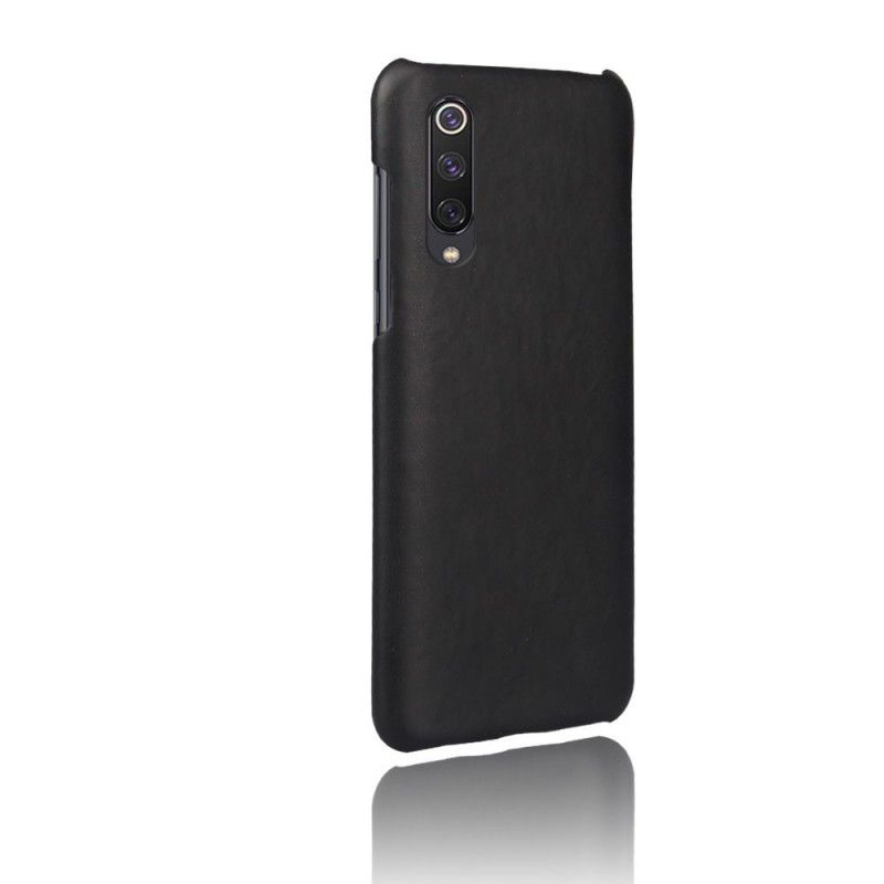 Hoesje voor Xiaomi Mi 9 SE Bruin Zwart Ksq Leereffect