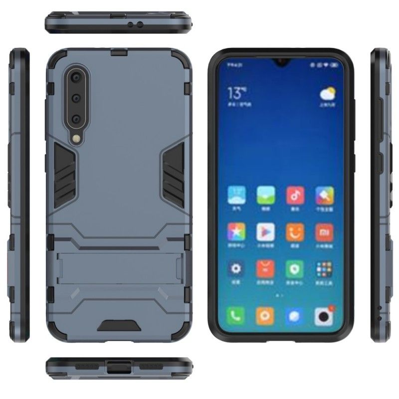 Hoesje Xiaomi Mi 9 SE Donkerblauw Ultrabestendige Tong