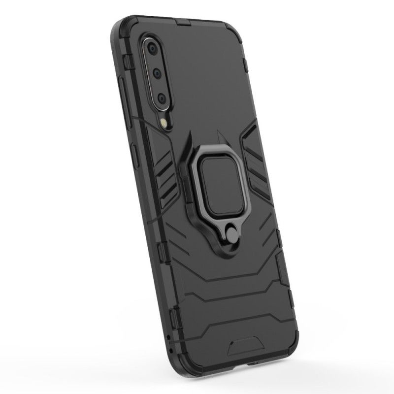 Hoesje Xiaomi Mi 9 SE Rood Zwart Resistente Ring