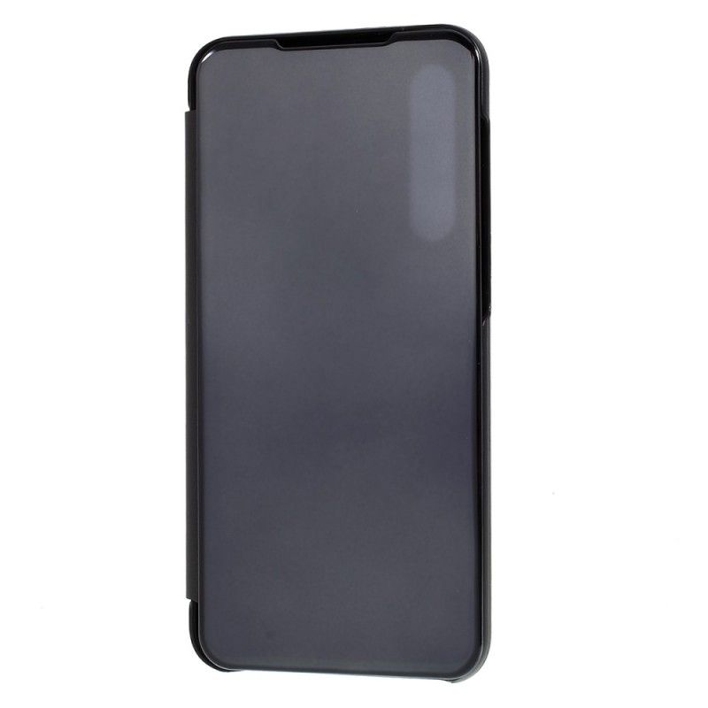 Zichtafdekking Xiaomi Mi 9 SE Donkerblauw Zwart Spiegel En Leereffect