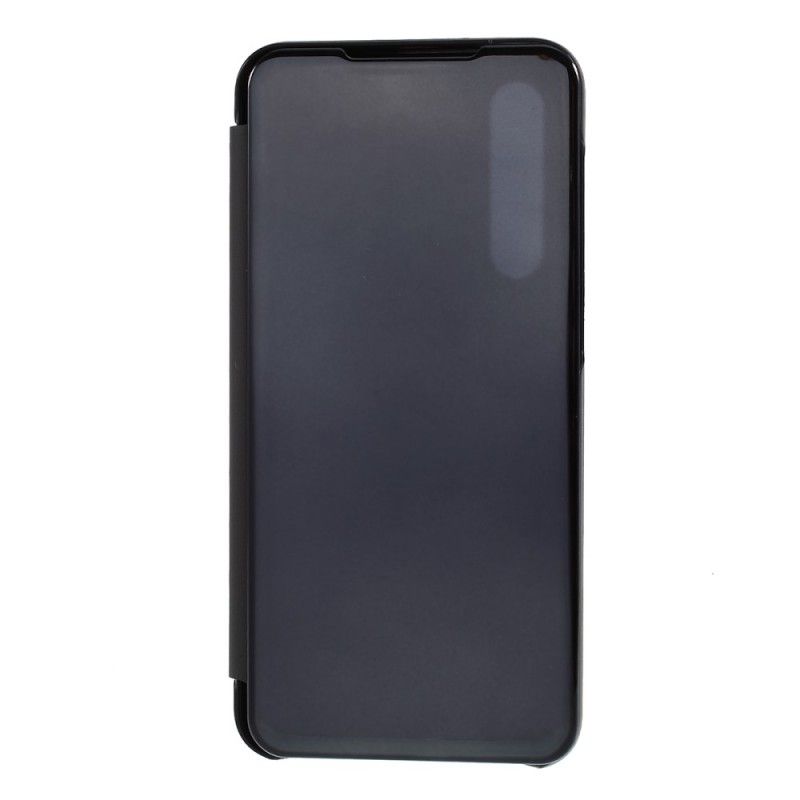 Zichtafdekking Xiaomi Mi 9 SE Donkerblauw Zwart Spiegel En Leereffect