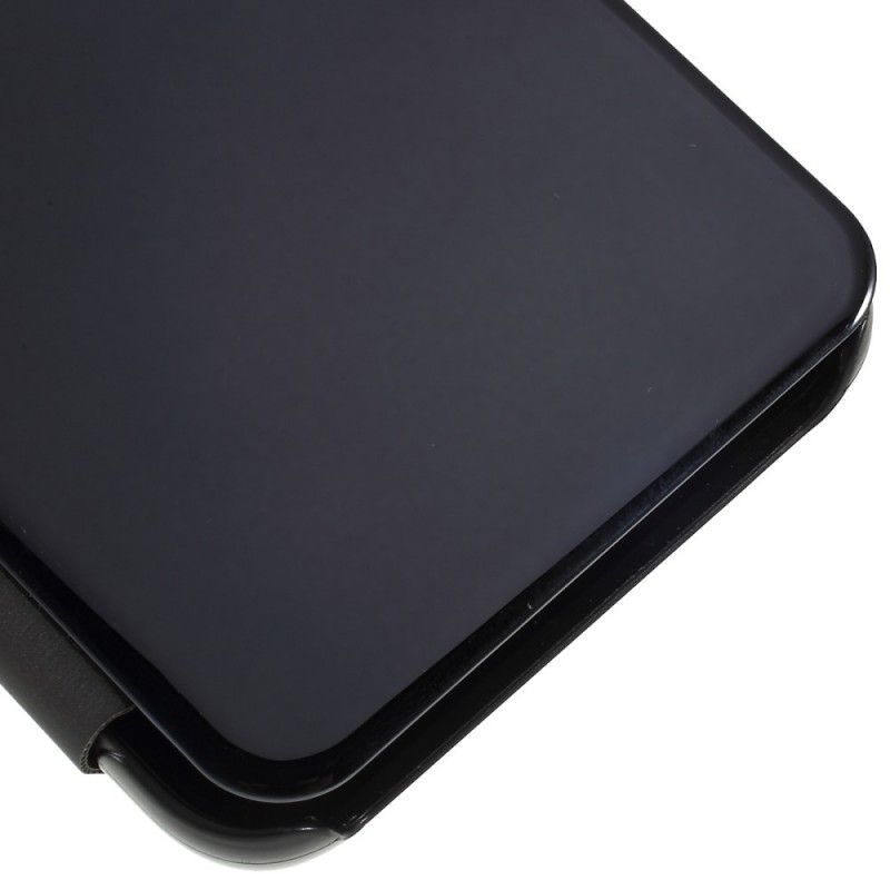 Zichtafdekking Xiaomi Mi 9 SE Donkerblauw Zwart Spiegel En Leereffect