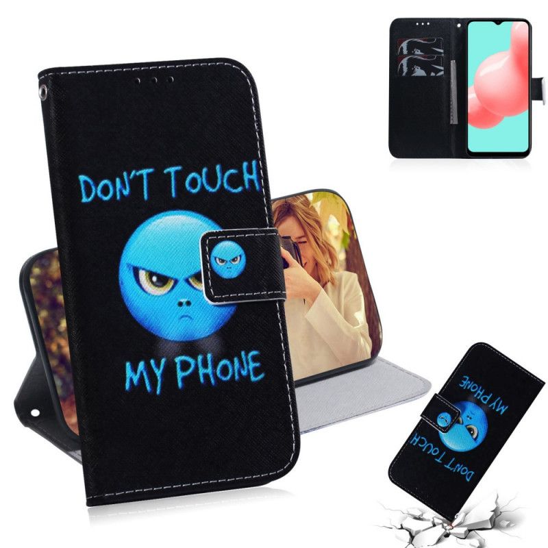 Cover Folio-hoesje Samsung Galaxy A32 5G Telefoonhoesje Emoji-Telefoon