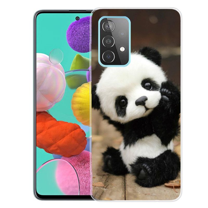 Cover Hoesje Samsung Galaxy A32 5G Telefoonhoesje Flexibele Panda