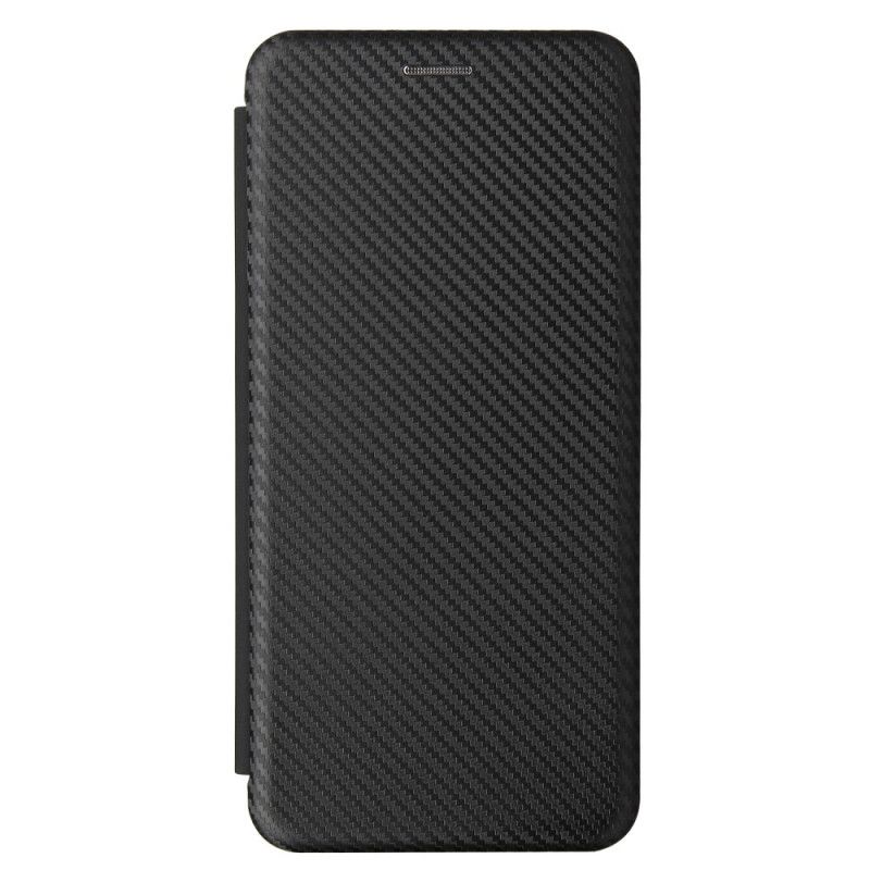 Folio-hoesje voor Samsung Galaxy A32 5G Groen Zwart Koolstofvezel