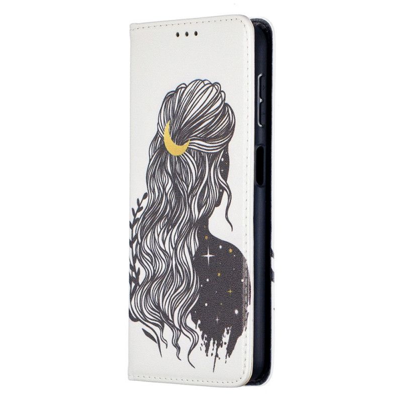 Folio-hoesje voor Samsung Galaxy A32 5G Mooi Haar