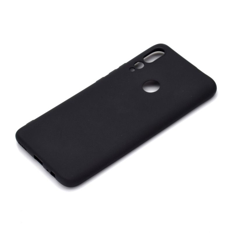 Hoesje Honor 9X Wit Zwart Mat Mat