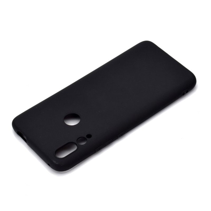 Hoesje Honor 9X Wit Zwart Mat Mat