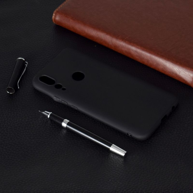 Hoesje Honor 9X Wit Zwart Mat Mat