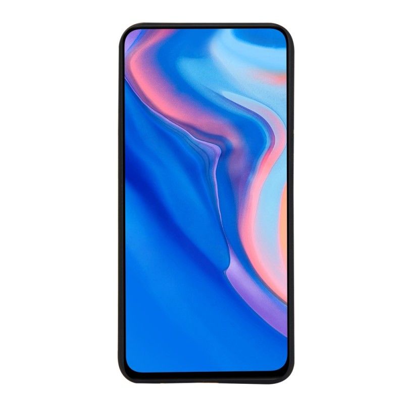 Hoesje voor Honor 9X Rood Zwart Flexibele Pantserstijl