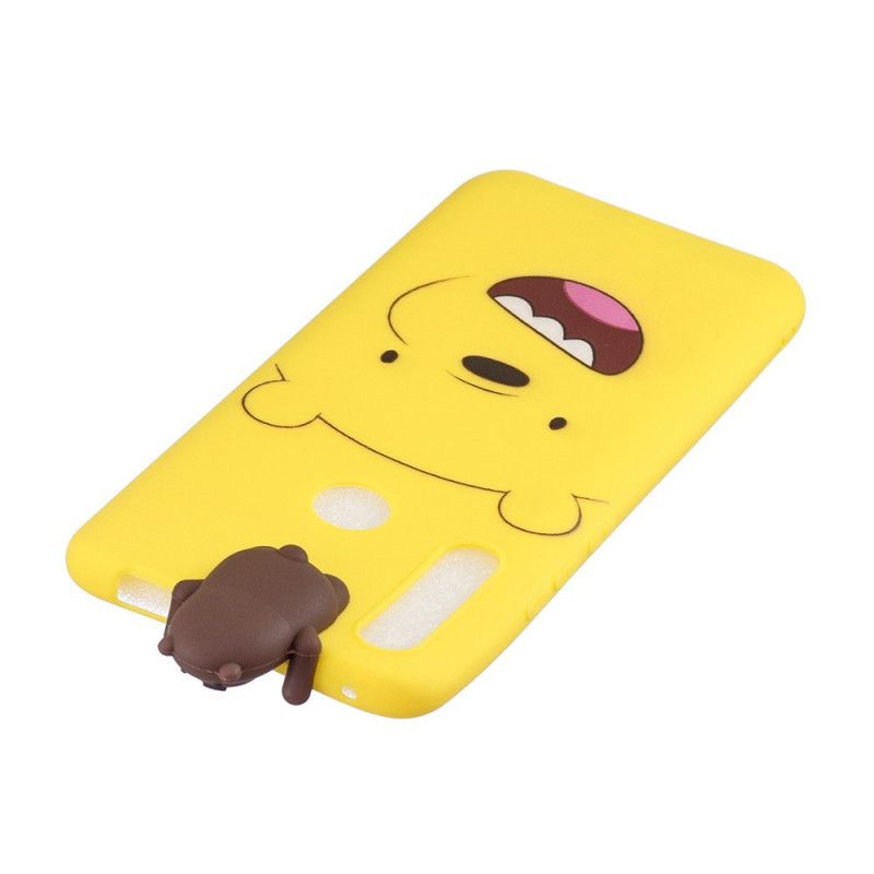 Hoesje voor Honor 9X Turkoois Geel Eric De Beer 3D