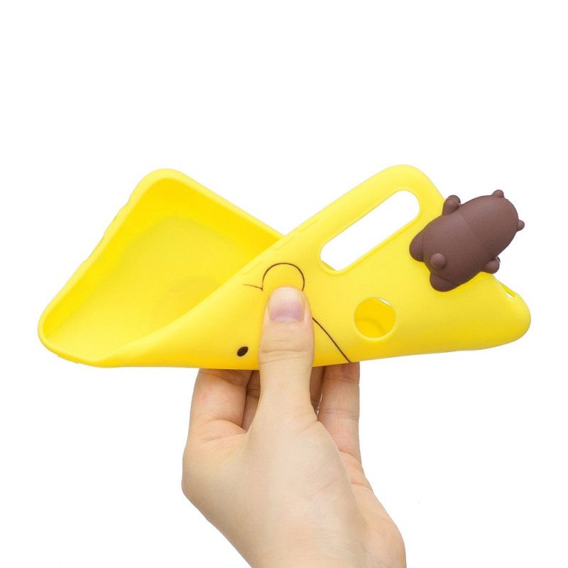 Hoesje voor Honor 9X Turkoois Geel Eric De Beer 3D