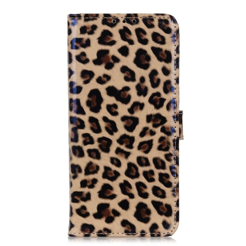 Leren Hoesje Honor 9X Luipaard