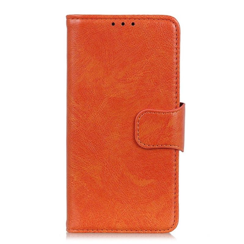 Leren Hoesje Honor 9X Rood Zwart Glanzend Leereffect