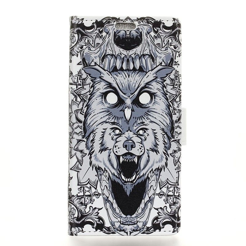 Leren Hoesje Honor 9X Woeste Dieren