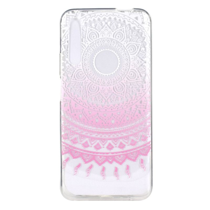 Case Hoesje Huawei P Smart Pro Lichtblauw Telefoonhoesje Pro Kleurrijke Mandala