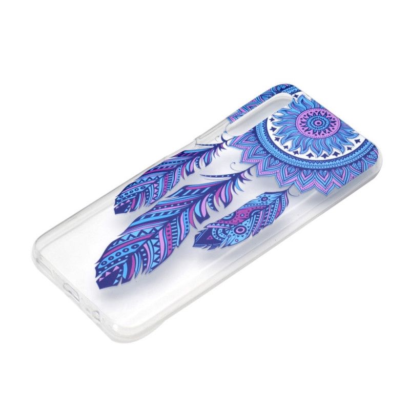 Hoesje Huawei P Smart Pro Pro Dromenvanger Blauwe Veren