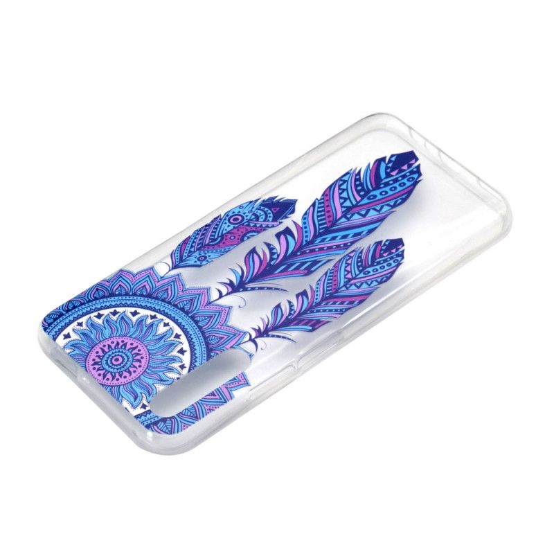 Hoesje Huawei P Smart Pro Pro Dromenvanger Blauwe Veren