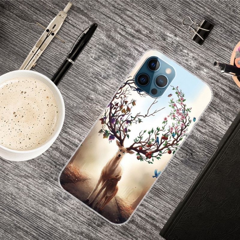 Hoesje iPhone 12 / 12 Pro Flexibel Hert