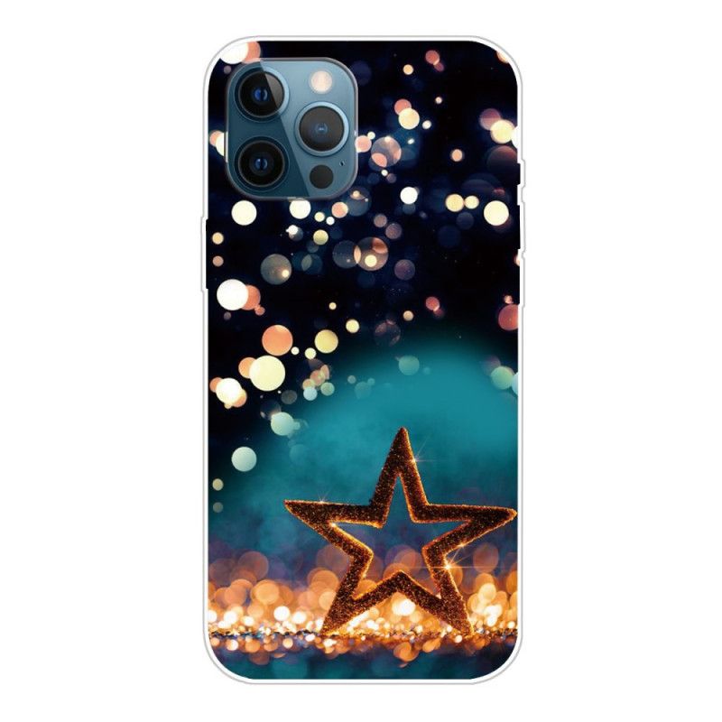 Hoesje iPhone 12 / 12 Pro Flexibele Ster