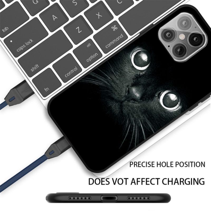 Hoesje iPhone 12 / 12 Pro Kattenogen