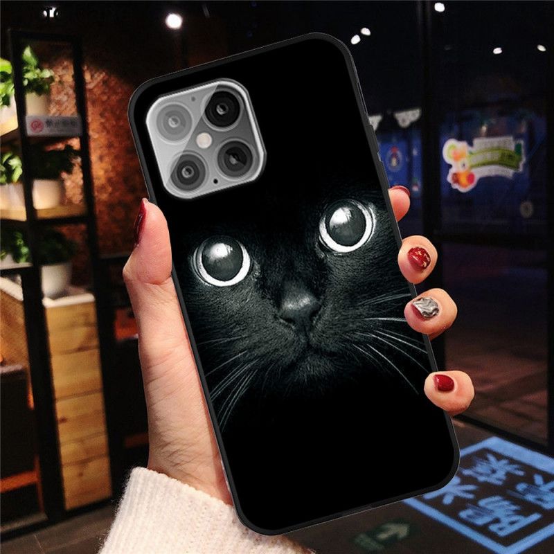 Hoesje iPhone 12 / 12 Pro Kattenogen