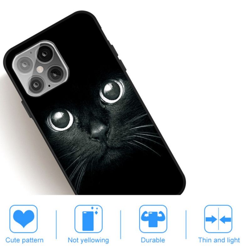 Hoesje iPhone 12 / 12 Pro Kattenogen