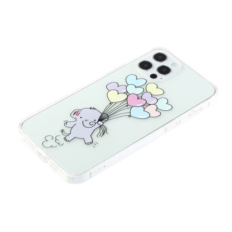 Hoesje iPhone 12 / 12 Pro Olifantenballonnen