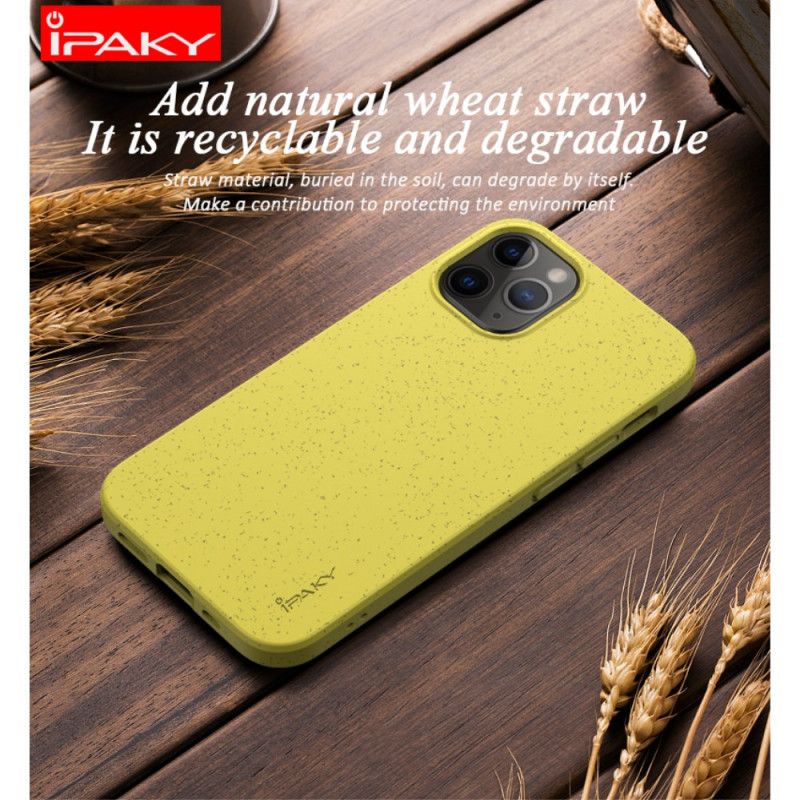 Hoesje iPhone 12 / 12 Pro Rood Zwart Ipaky Tarwestro-Ontwerp