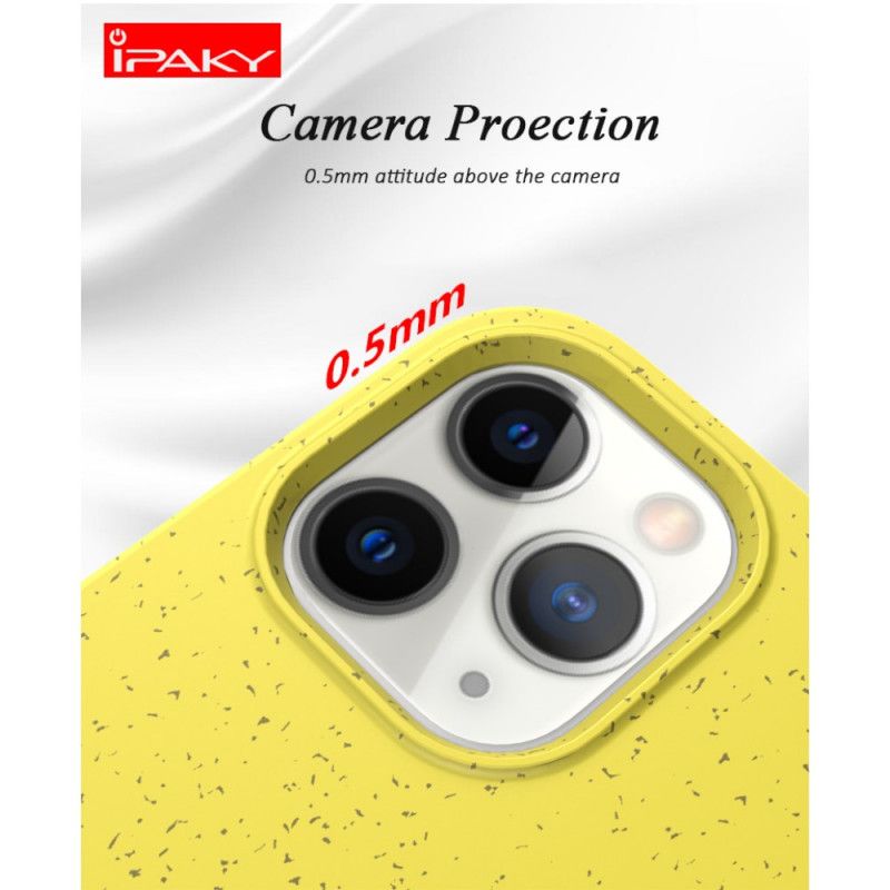 Hoesje iPhone 12 / 12 Pro Rood Zwart Ipaky Tarwestro-Ontwerp