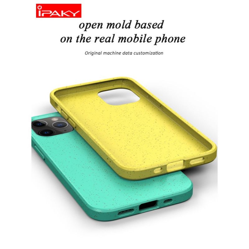 Hoesje iPhone 12 / 12 Pro Rood Zwart Ipaky Tarwestro-Ontwerp