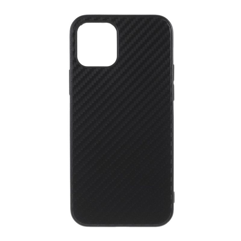 Hoesje iPhone 12 / 12 Pro Telefoonhoesje Koolstofvezel