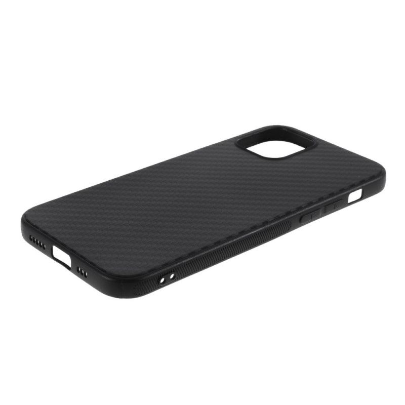 Hoesje iPhone 12 / 12 Pro Telefoonhoesje Koolstofvezel