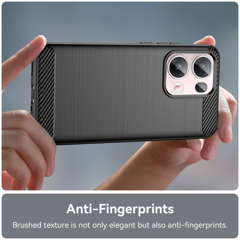 Cover Hoesje Oppo Reno 13 Pro 5g Telefoonhoesje Geborsteld Koolstofvezel