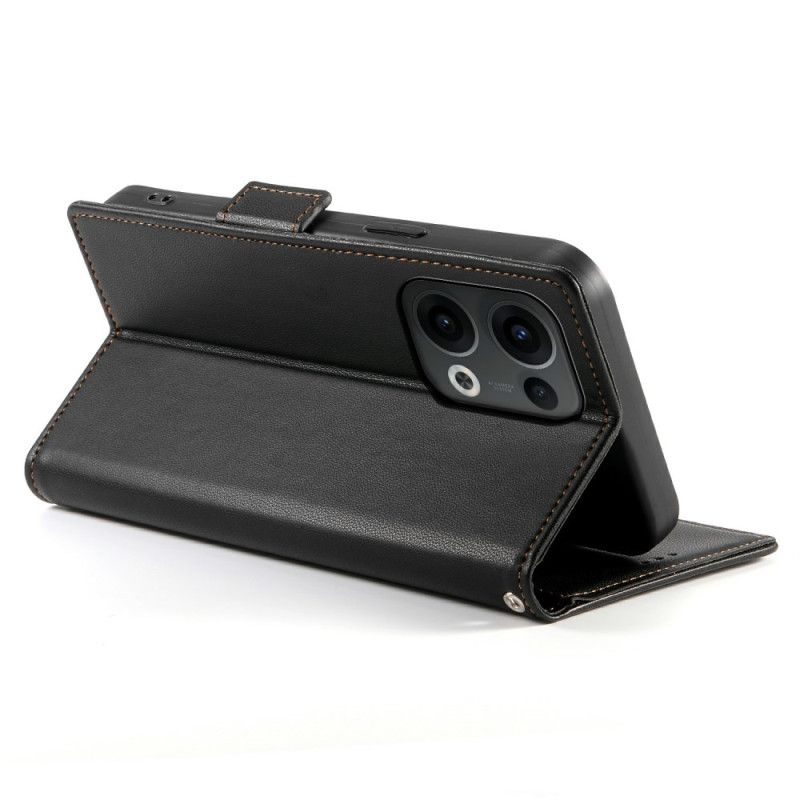 Flip Case Leren Oppo Reno 13 Pro 5g Klinknagel