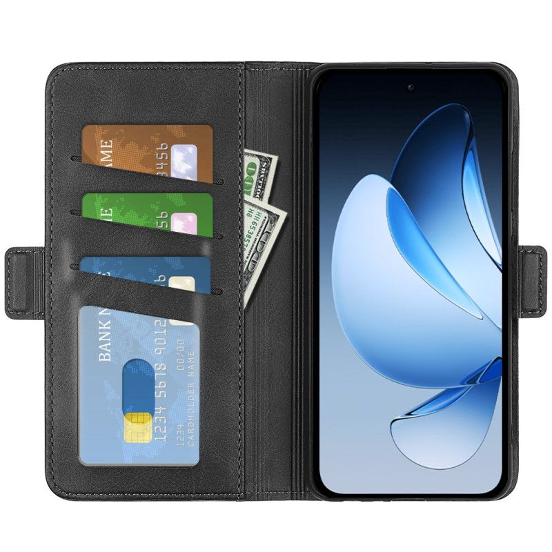 Folio-hoesje Oppo Reno 13 Pro 5g Dubbele Sluiting