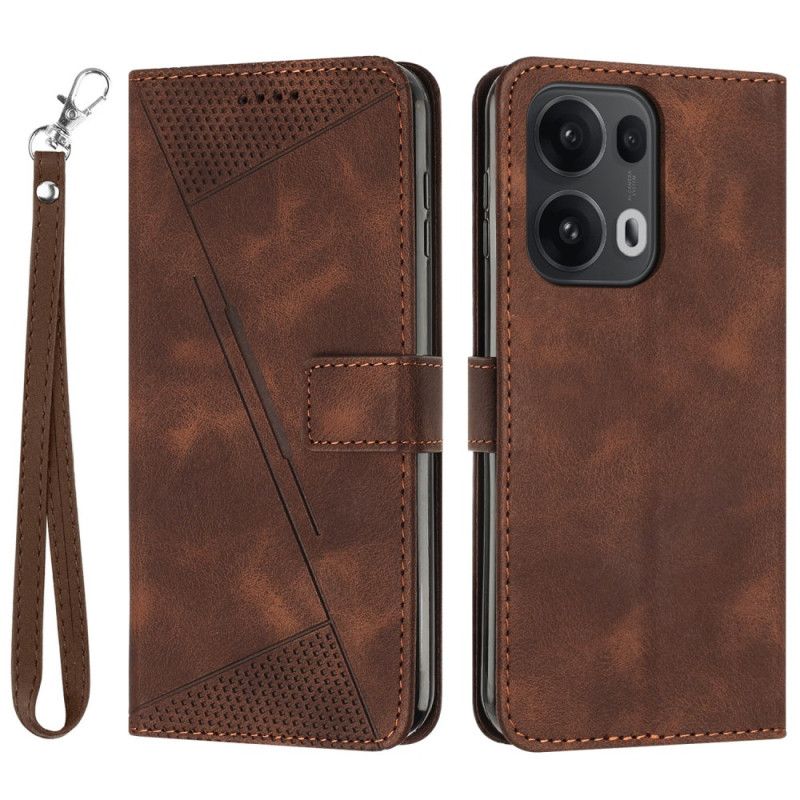 Folio-hoesje Oppo Reno 13 Pro 5g Lijnen